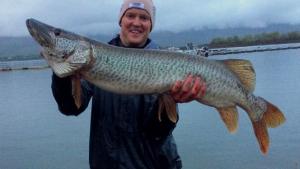 Utah Couple Caught This Huge Tiger Muskie On Their Wedding Anniversary