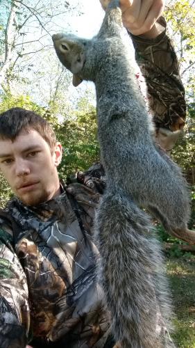 First squirrel of 2018 season