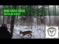 Mans Uses Axe To Set A Whitetail Buck Free!