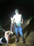 My first hunt with dogs