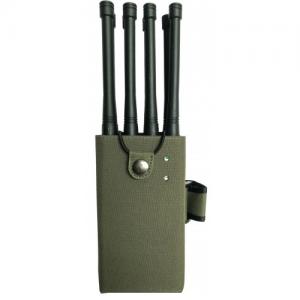 8-channel portable mobile phone signal jammer