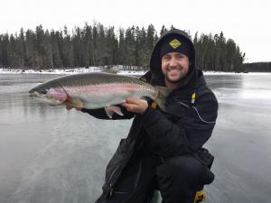 Rainbows thru the hardwater