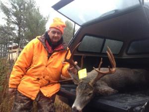 Beautiful 10 point harvested by my hunting partner!