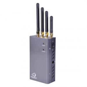 Four-antenna WiFi and wireless camera blocker