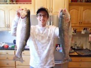 2 Nice Rainbow Trout