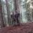 Mark and I in the dark timber